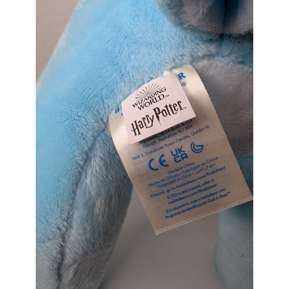 Build A Bear Harry Potter Patronus Stag Plush Blue Wizarding World 14" Works! - Picture 9 of 11